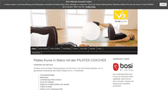 Desktop Screenshot of pilates-coaches-mainz.de