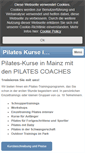 Mobile Screenshot of pilates-coaches-mainz.de